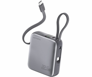 4smarts Powerbanka Pocket Dual Cord 10000mAh 22,5W s vest...