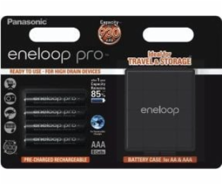Panasonic Baterie Eneloop Pro AAA / R03 930mAh 4 ks.