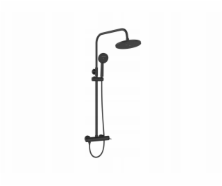 Invena Sprchová sada s dešťovou sprchou Kalitea, černá AU...