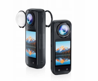 Puluz Sada 2 krytek objektivu s otočným uzamykáním pro In...