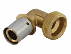 KAN-therm Koleno GZ Press 90° s lisovaným kroužkem 25x2,5 G1 K-901002