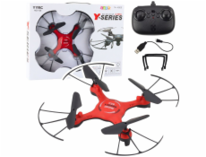 LeanToys Y20 UFO Dálkově ovládaná světla pro dron s rotací 360 stupňů, červená, LEAN Toys