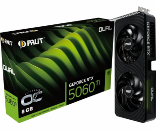 Palit Grafická karta GeForce RTX 5060 TI DUAL OC 8GB GDDR...