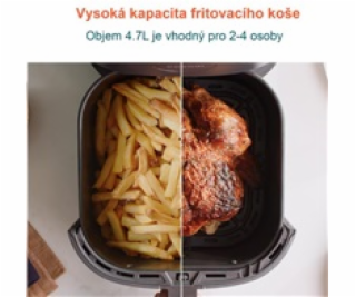 BAZAR - Cosori L501 Pro 4.7L – horkovzdušná digitální fri...