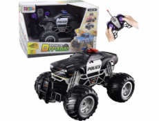 LeanToys dálkově ovládané policejní terénní vozidlo RC 1:16 světla kouř