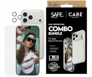 PanzerGlass CARE by Módní kombinovaný kryt 3v1 + sklo + č...