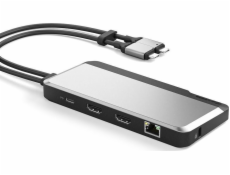 Alogic Stanice/replikátor USB-C 10v1 (U2CSH-SGR)
