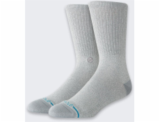 Stance Ponožky Icon Crew 1 pár, šedé vřesové