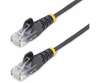 StarTech 15M TENKÝ ČERNÝ KABEL CAT6