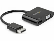 StarTech DisplayPort - HDMI - D-Sub (VGA) AV adaptér černý (JAB-6157899)