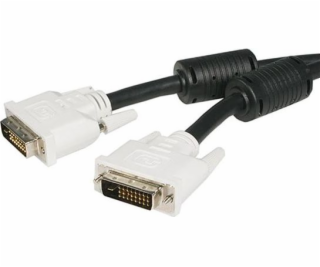 StarTech DVI-D - DVI-D kabel 3m bílý (DVIDDMM3M)