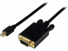 StarTech DisplayPort Mini – kabel D-Sub (VGA) 1,8 m černý (MDP2VGAMM6B)