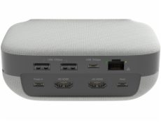 j5create JCDS337-N Kabelová dokovací stanice USB 3.2 Gen 2 (3.1 Gen 2) Type-C Šedá, Bílá