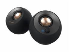 Creative PEBBLE V2, stolní 2.0 reproduktory s USB-C napájením, černé - Poškozený obal (Komplet)