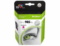Ink. kazeta TB kompat. s Brother LC 985 MA 100% N