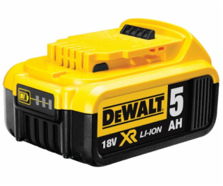 Zásuvný akumulátor 18 V XR Li-Ion 5,0 Ah, DeWalt DCB184