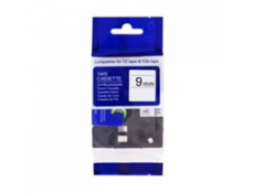 PRINTLINE kompatibilní páska s Brother TZE-S521, 9mm, černý tisk/modrý podklad, extra adhezivní