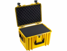 B&W Outdoor Case 5500 with pre-cut foam (SI) yellow