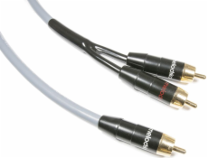 Melodika RCA (Cinch) - RCA (Cinch) x2 kabel 20m šedý