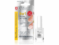 Eveline Nail Therapy lakový kondicionér Total Therapy 8v1 Silver Shine 12ml