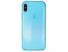 TelForceOne Puro nakładka Nude 0.3 mm do iPhone X niebieska transparentna (AKGETPUROET00061)