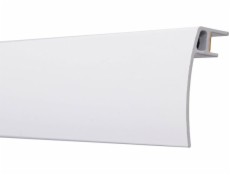 Hliníkový chránič ližiny 150 cm bílý
