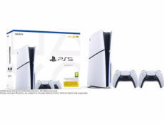 PS5 - PlayStation 5 D + 2x DS5 white