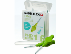 Zubné kefky Tandex Tandex (6 ks) Flexi trapered Lime (zelené)