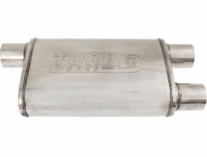 TurboWorks_D Stredný zadný tlmič 63,5 mm TurboWorks LT 304SS