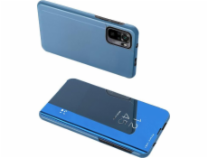 Hurtel Clear View Case Xiaomi Poco X4 NFC 5G modrý flipový kryt