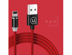 Usams USB-A – Lightning kabel 1 m červený (63738-uniw)