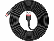 Baseus USB-A - microUSB USB kabel 3 m Černočervený (CAMKLF-H91)