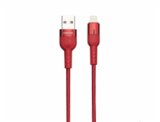 Borofone USB-A – Lightning kabel 1,2 m červený (6931474724069)