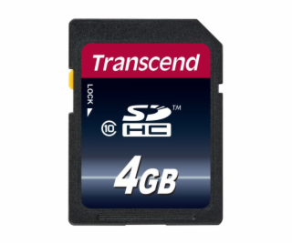 Transcend 4GB SDHC (Class 10) pamäťová karta
