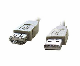 Kábel USB AA, 2m, USB 2.0, predlžovací, HQ