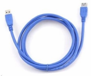 GEMBIRD Kabel USB 3.0 A-A prodlužovací 1,8m (modrý)