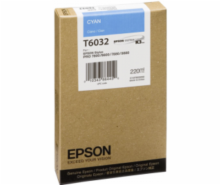 Epson ink cartridge cyan T 603  220 ml             T 6032
