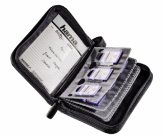 Hama Memory Card Wallet 18 SD black                      ...