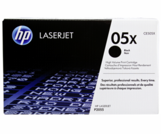HP Toner CE 505 X cierna