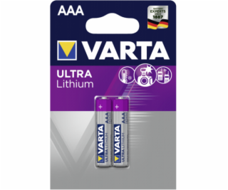 1x2 Varta Professional Lithium Micro AAA LR 03