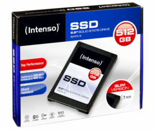 Intenso 2,5  SSD TOP       512GB SATA III