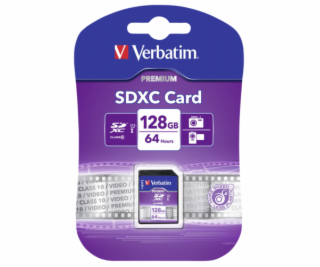 Verbatim SDXC karta 128GB Class 10