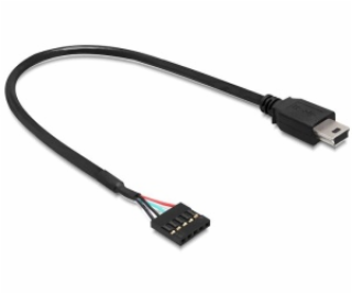 DeLock kábel USB 2.0 pinový konektor, samica&gt; USB mini...