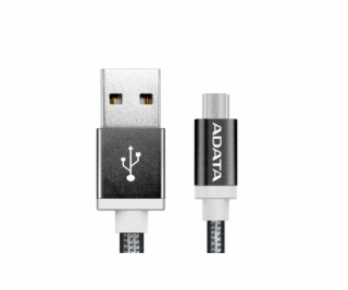 ADATA Micro USB kabel - USB A 2.0, 100cm, černý