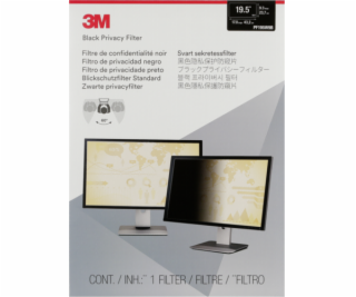 3M PF195W9B Privacy Filter for 19,5  Widescreen Monitor