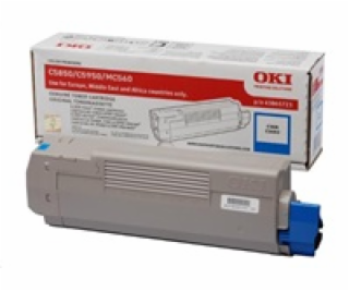 43865723 OKI Toner Cyan pre C5850/5950 6000stran