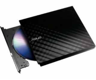 ASUS DVD-/ + RW 8x, čierna, externá, USB 2.0, Retail