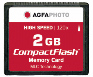 AgfaPhoto Compact Flash      2GB High Speed 120x MLC