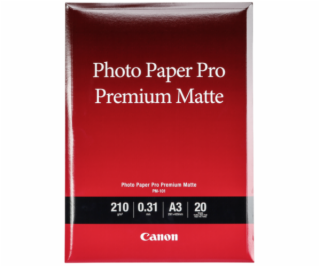 Canon PM-101 Pro Premium Matte A 3, 20 Sheet, 210 g