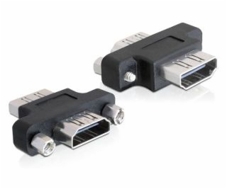 Delock adaptér HDMI (F) -&gt; HDMI (F) barrel